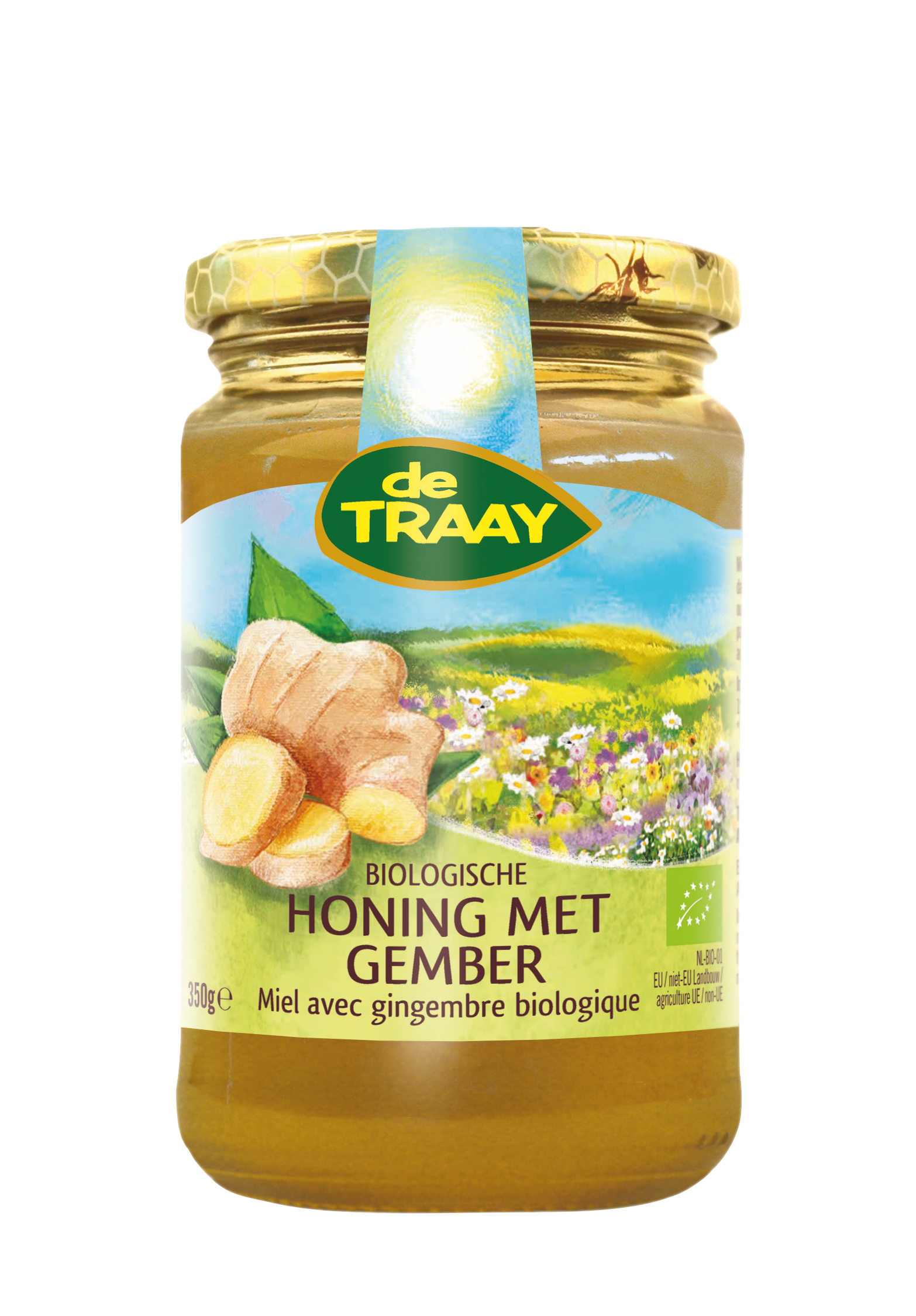 Honing met gember (bio)