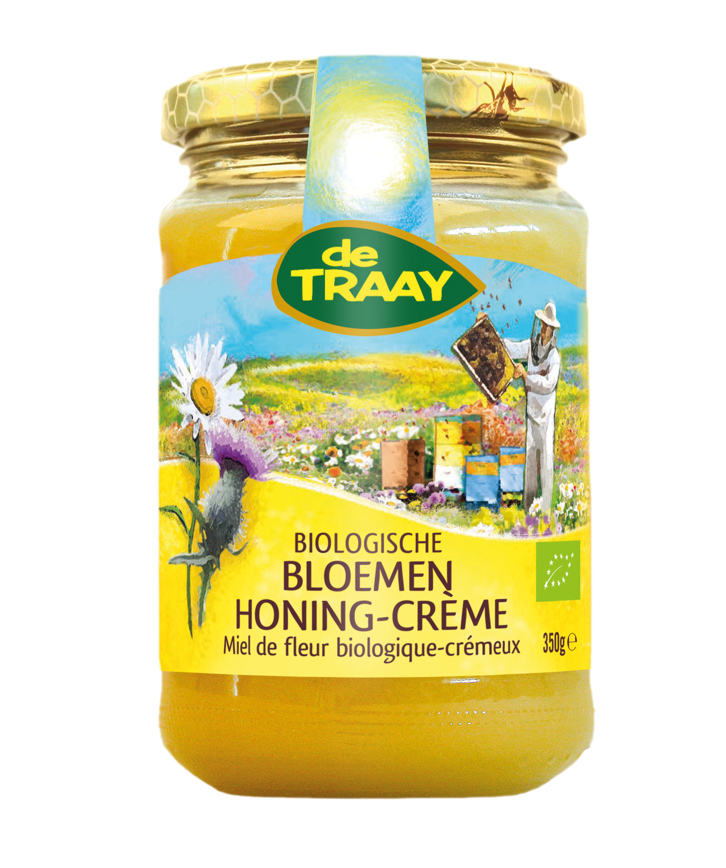 Bloemenhoning crème (bio)