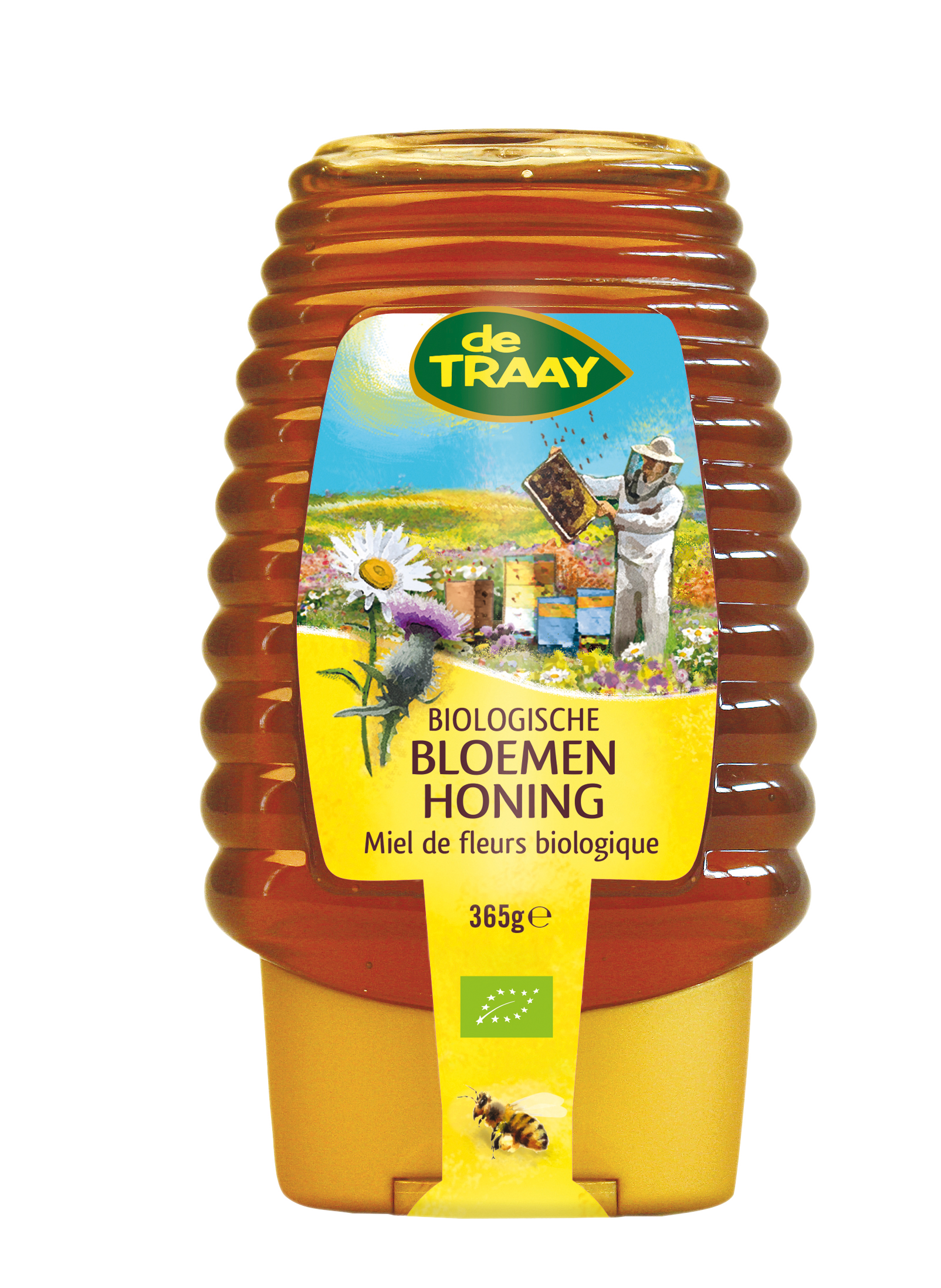 Bloemenhoning vloeibaar knijpfles (bio)