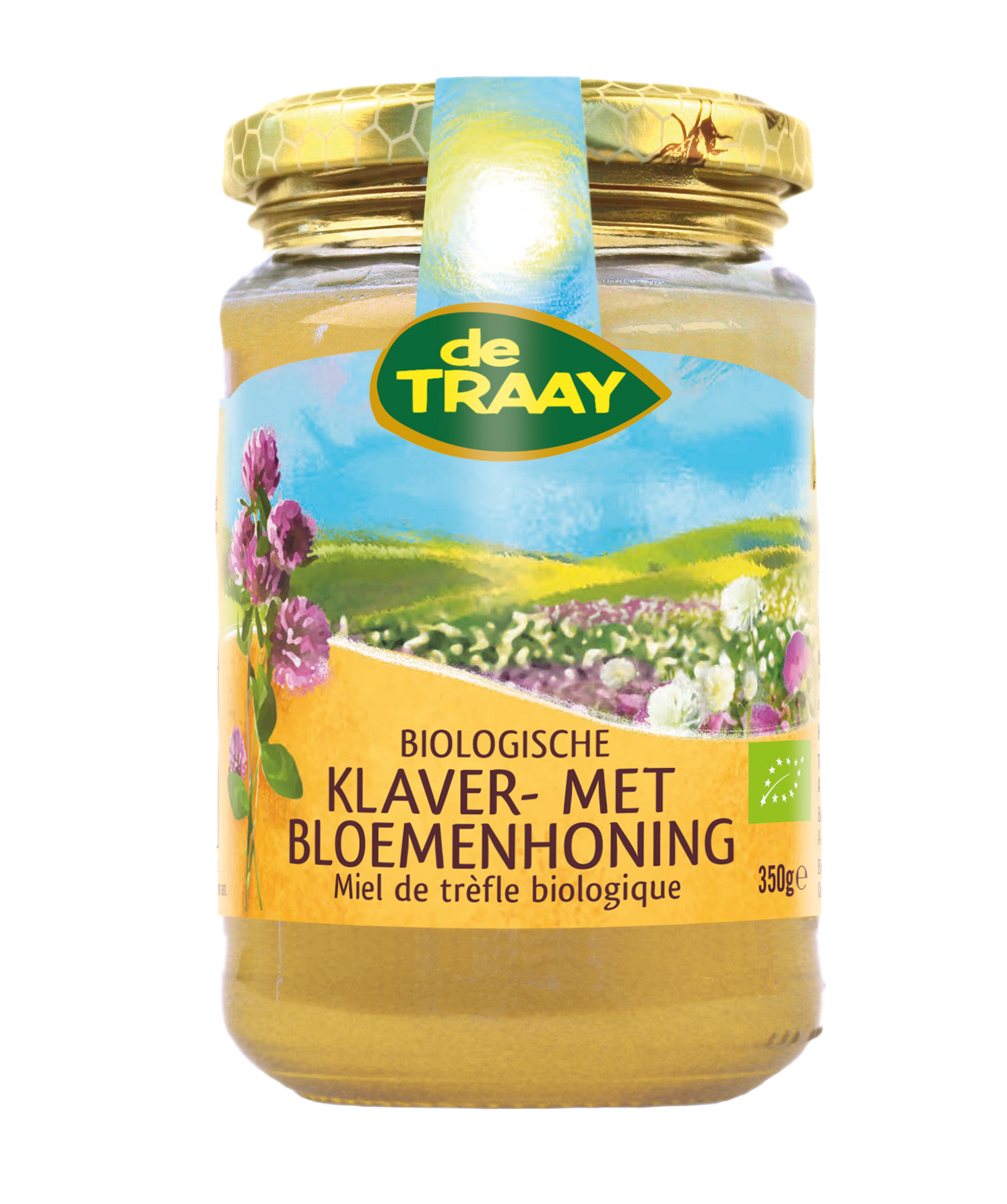 Klaver- met bloemenhoning (bio)