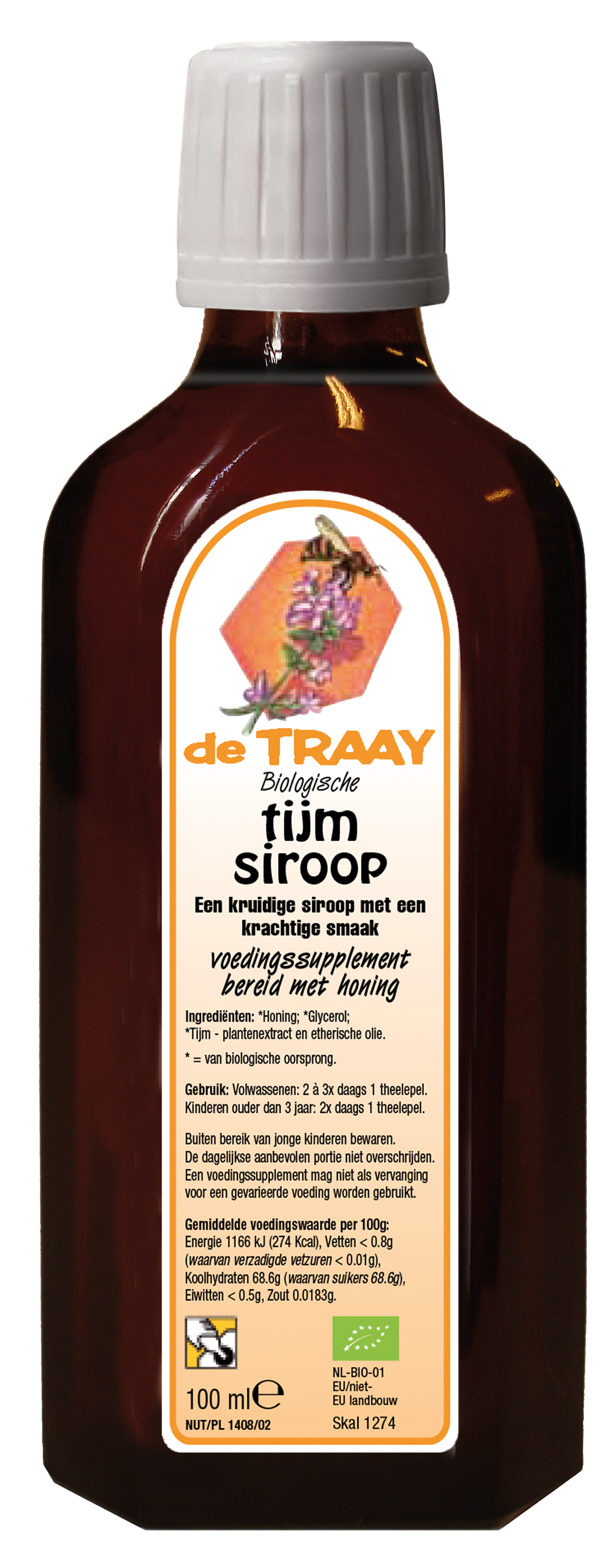 Biologische Tijm siroop